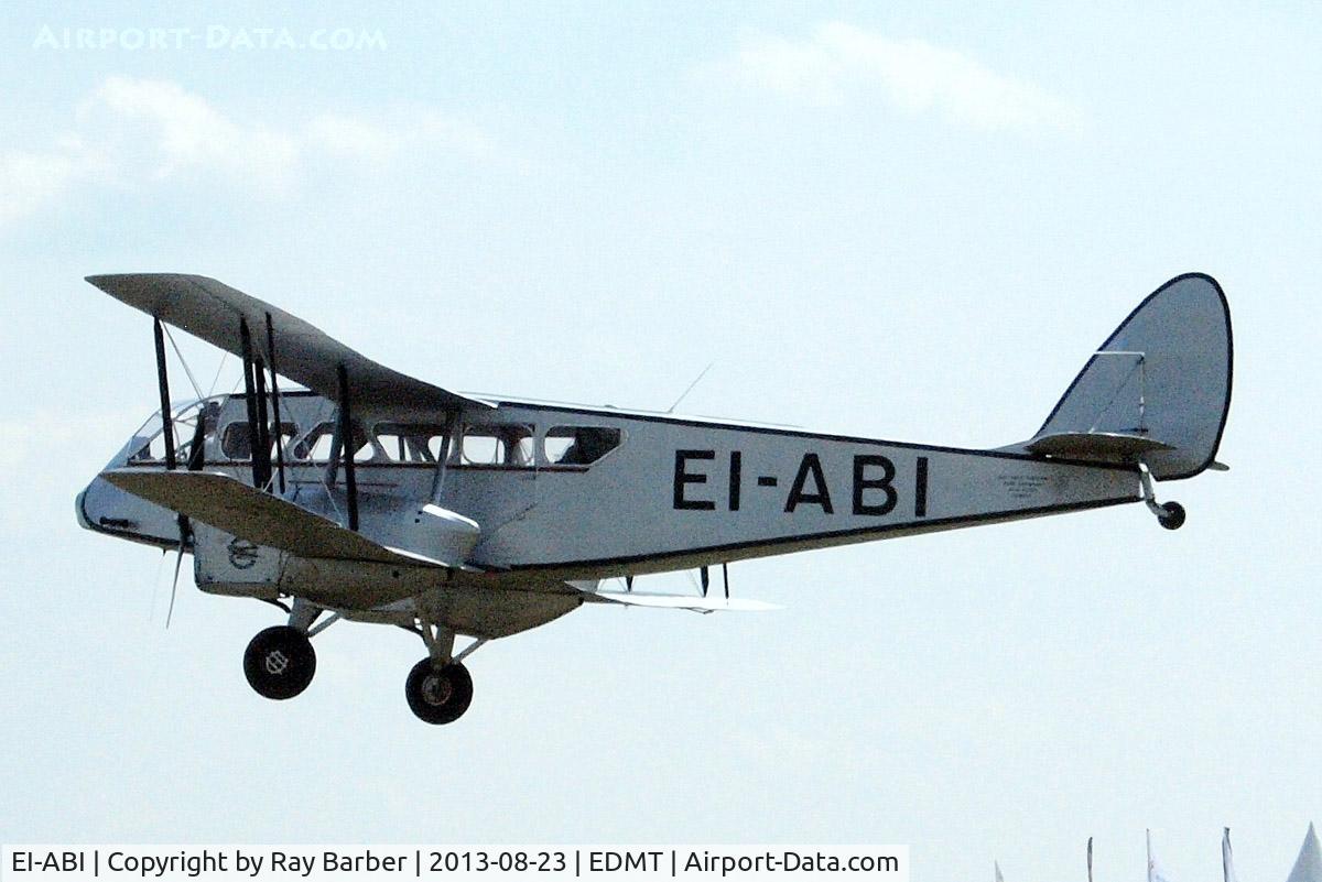 EI-ABI, 1936 De Havilland DH-84 Dragon 2 C/N 6105, DH-84 Dragon II [6105] (Aer Lingus) Tannheim~D 23/08/2013