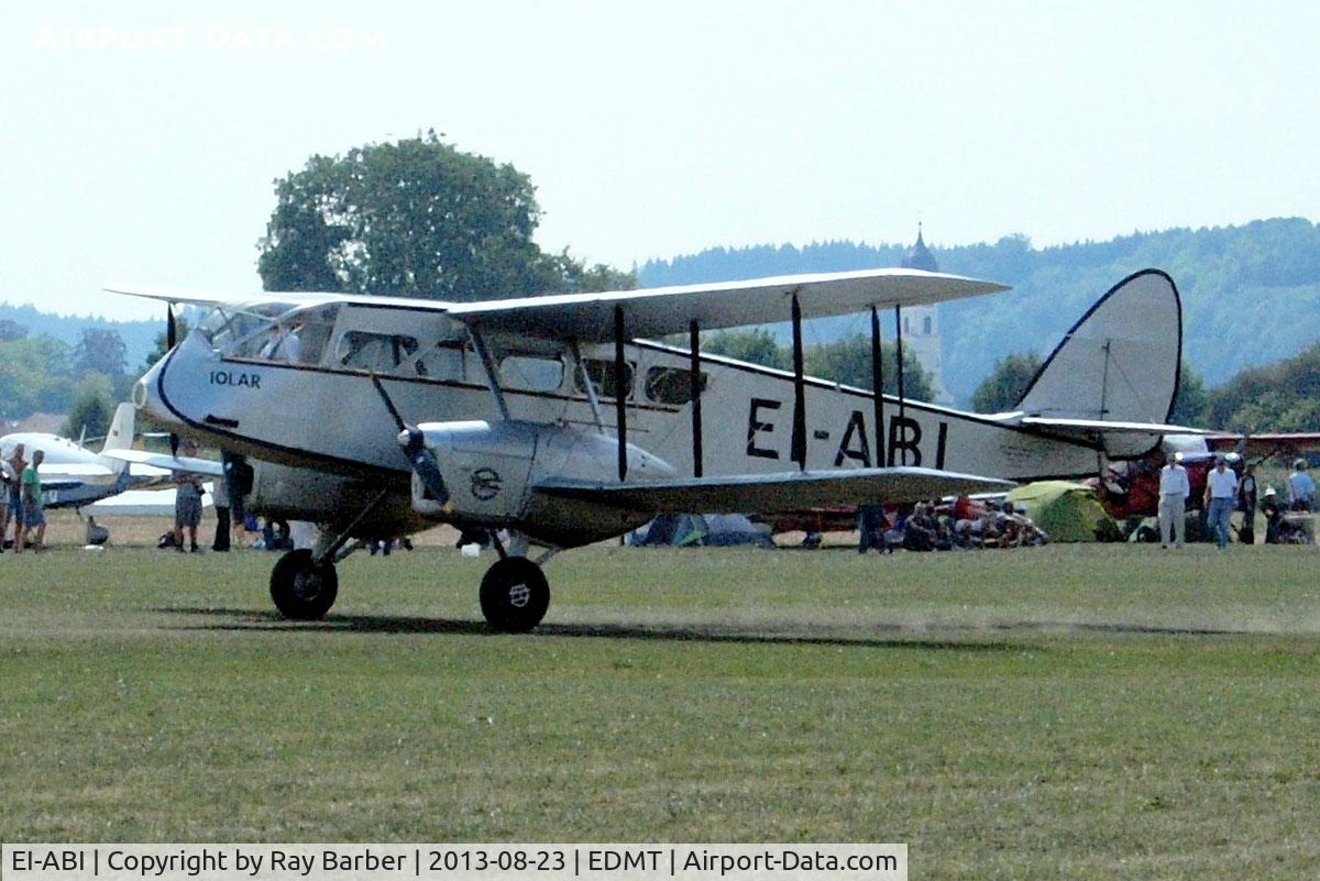 EI-ABI, 1936 De Havilland DH-84 Dragon 2 C/N 6105, DH-84 Dragon II [6105] (Aer Lingus) Tannheim~D 23/08/2013