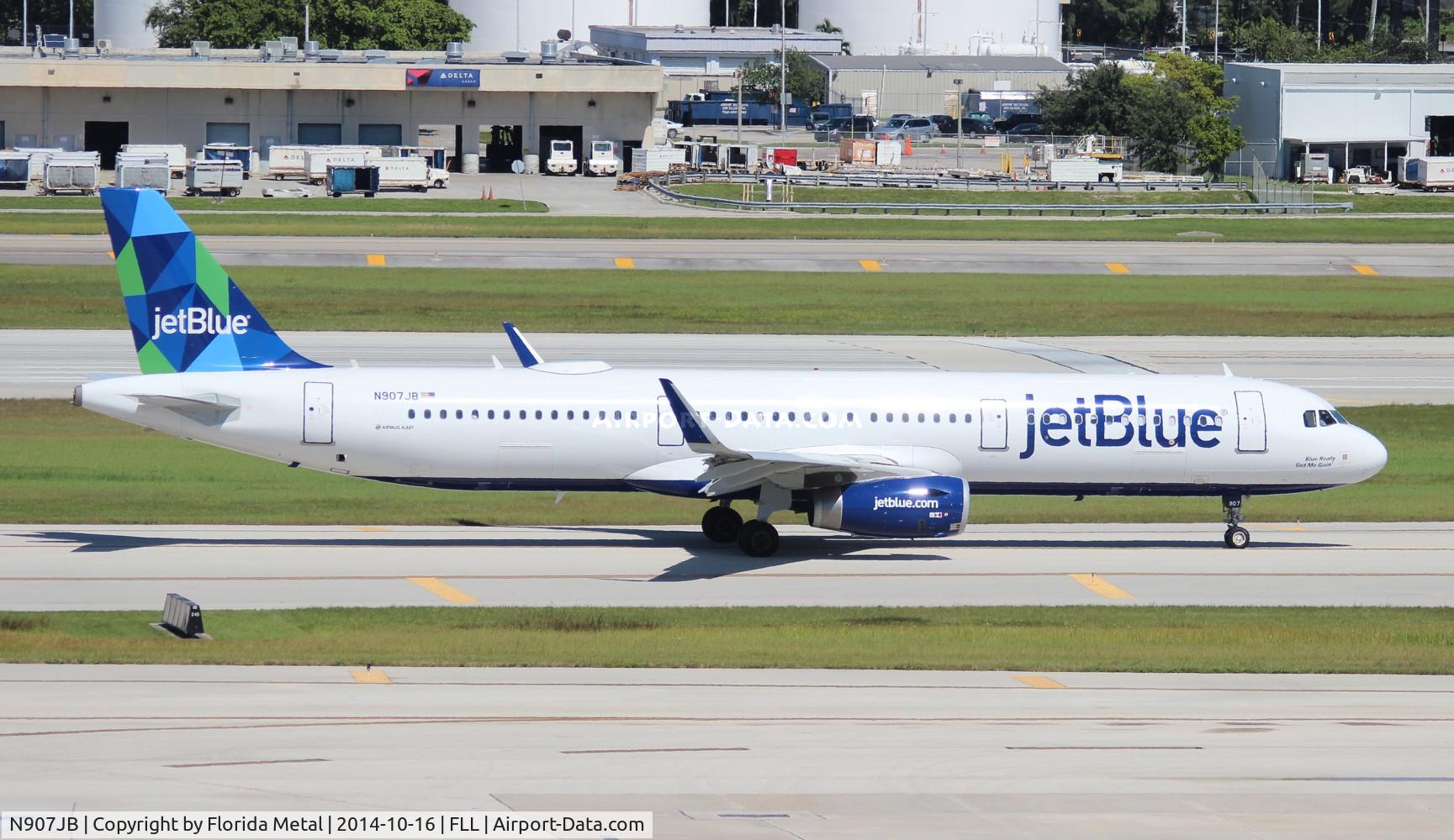 N907JB, 2013 Airbus A321-231 C/N 5865, Jet Blue A321