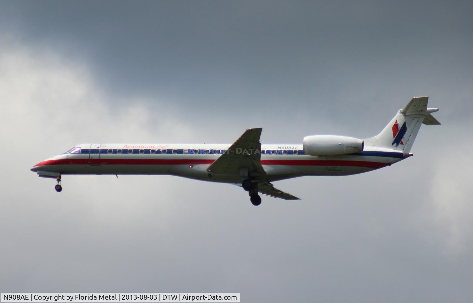 N908AE, 2005 Embraer ERJ-145LR (EMB-145LR) C/N 14500897, Eagle E145LR