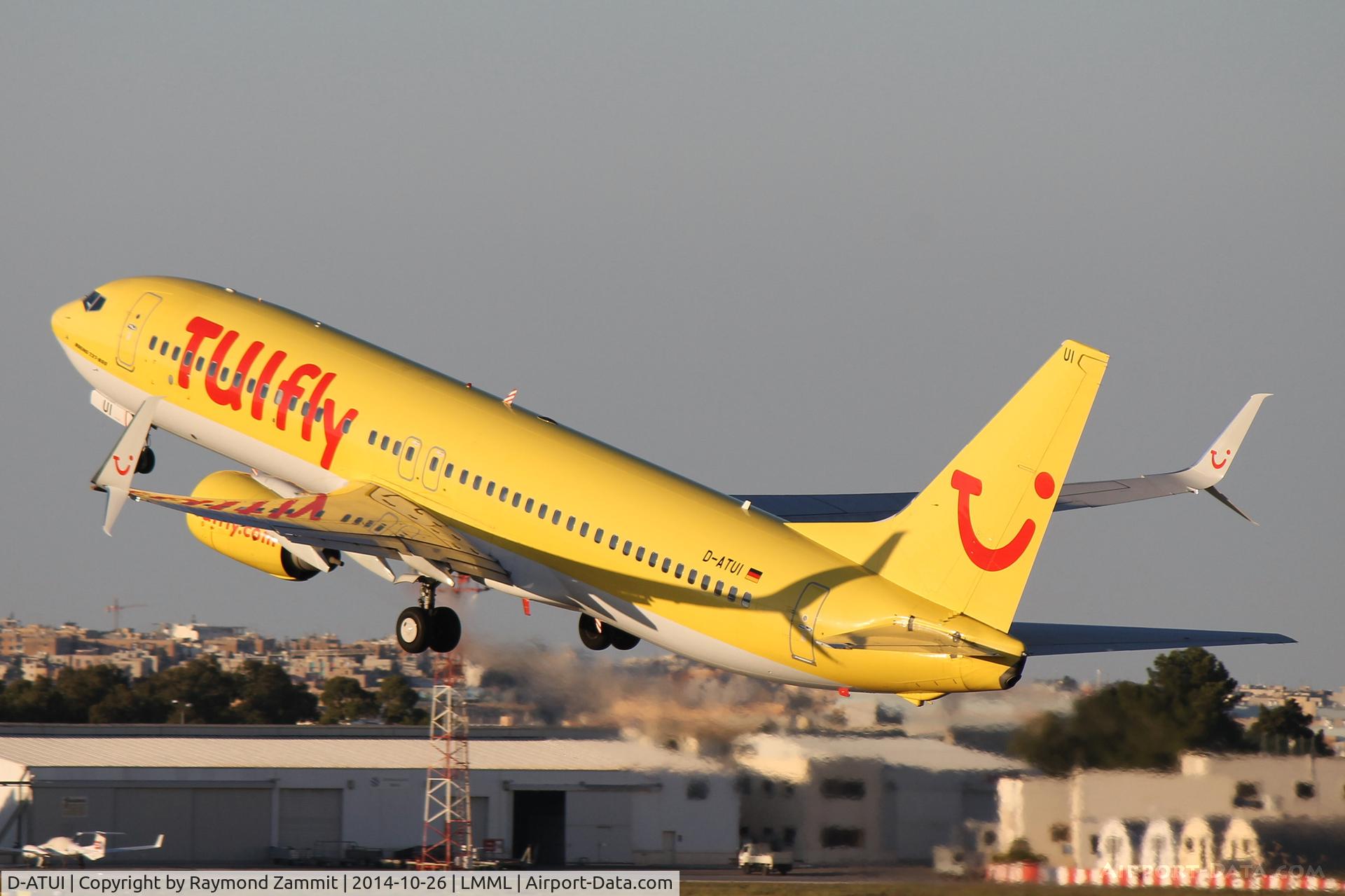D-ATUI, 2007 Boeing 737-8K5 C/N 34690, B737-800 D-ATUI Tuifly