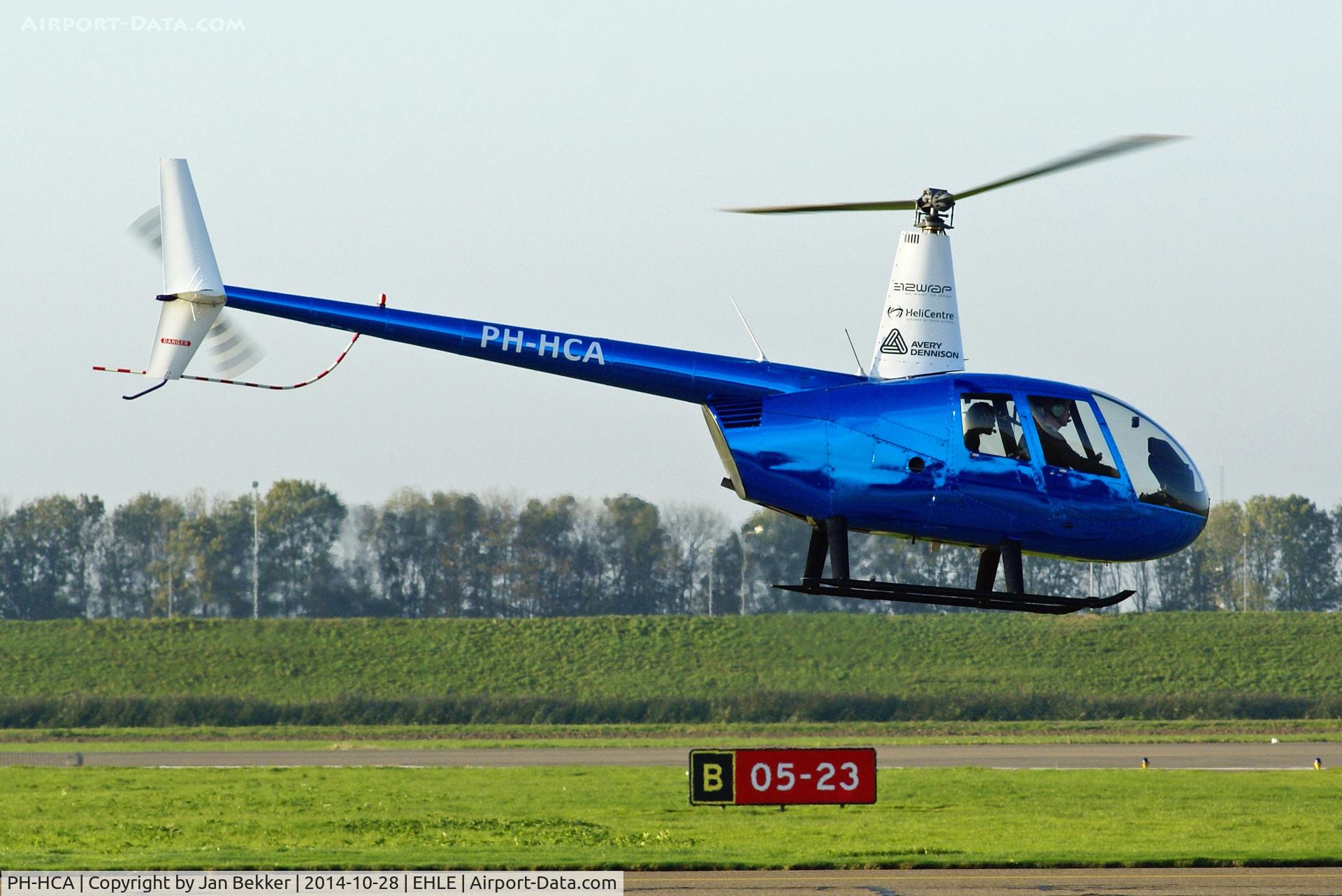 PH-HCA, 2003 Robinson R44 Raven II C/N 10082, Lelystad Airport. Nice colour. The other side is silver