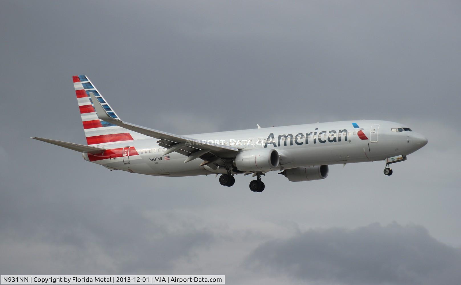 N931NN, 2013 Boeing 737-823 C/N 33230, American