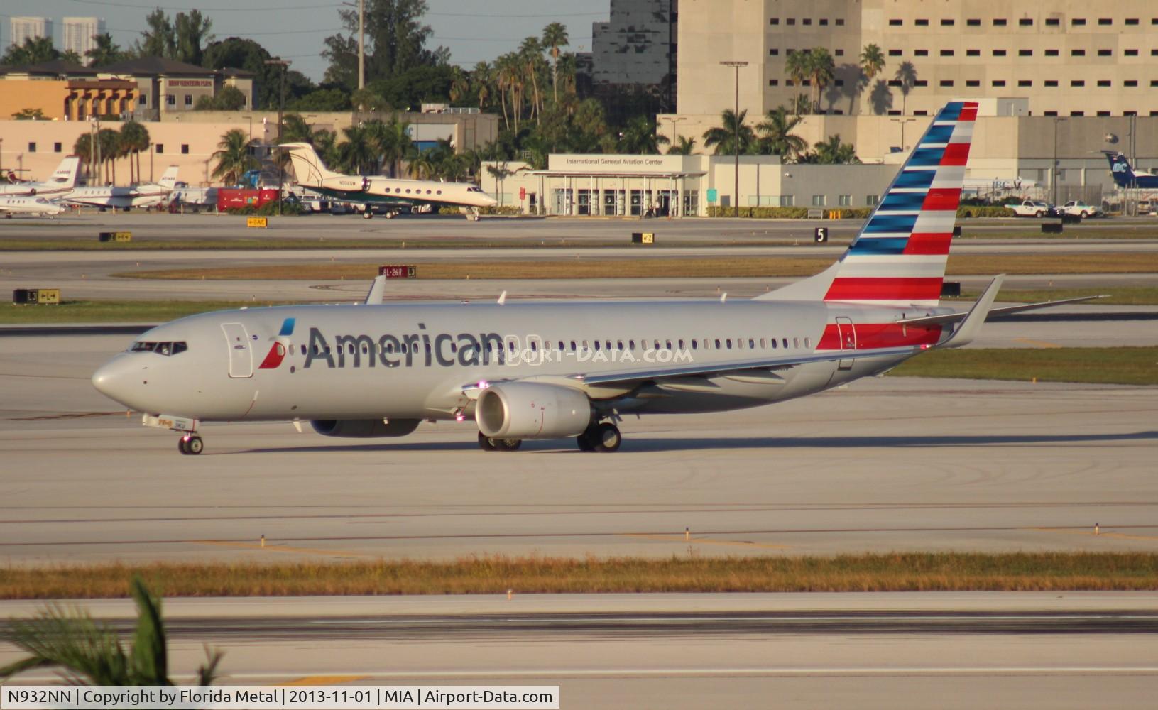 N932NN, 2013 Boeing 737-832 C/N 33488, American