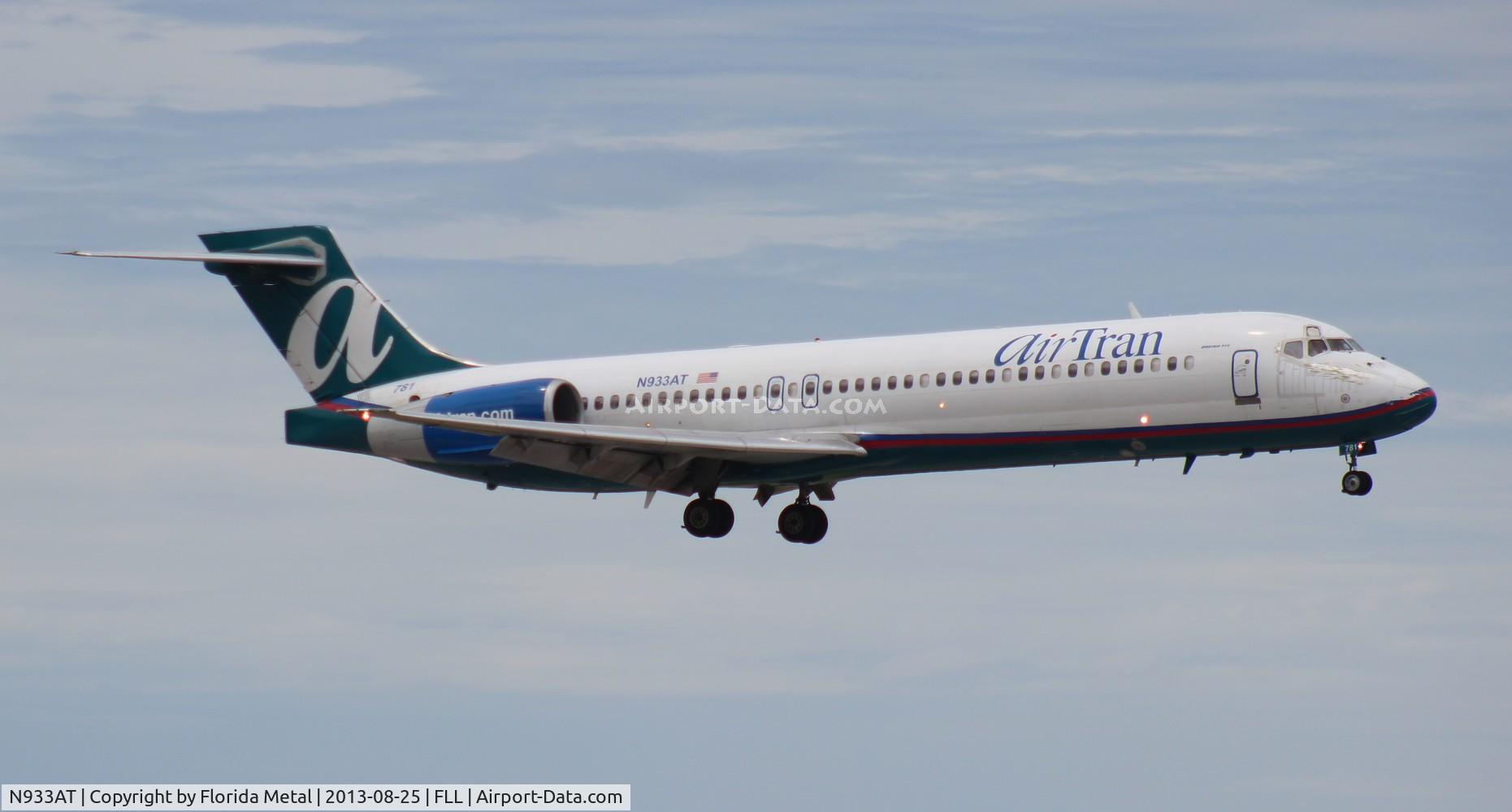 N933AT, 2000 Boeing 717-200 C/N 55071, Air Tran