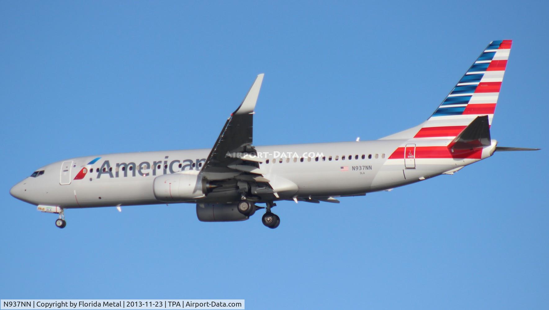 N937NN, 2013 Boeing 737-823 C/N 31178, American