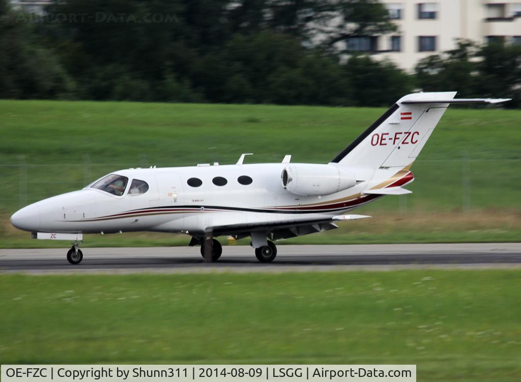 OE-FZC, 2009 Cessna 510 Citation Mustang Citation Mustang C/N 510-0196, Landing rwy 23