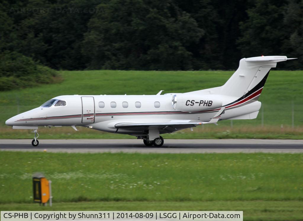 CS-PHB, 2014 Embraer EMB-505 Phenom 300 C/N 50500209, Landing rwy 23