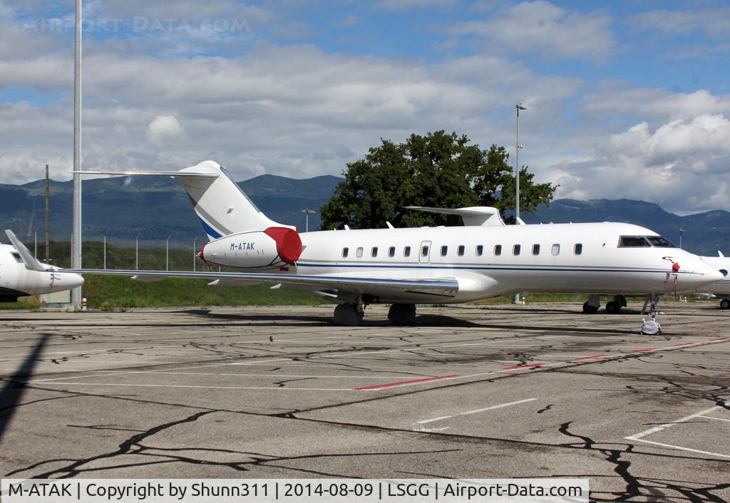 M-ATAK, 2009 Bombardier BD-700-1A11 Global 5000 C/N 9337, Parked...