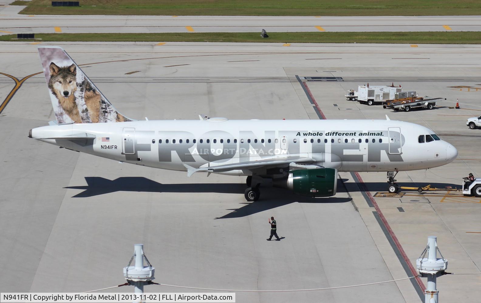 N941FR, 2005 Airbus A319-112 C/N 2483, Frontier 