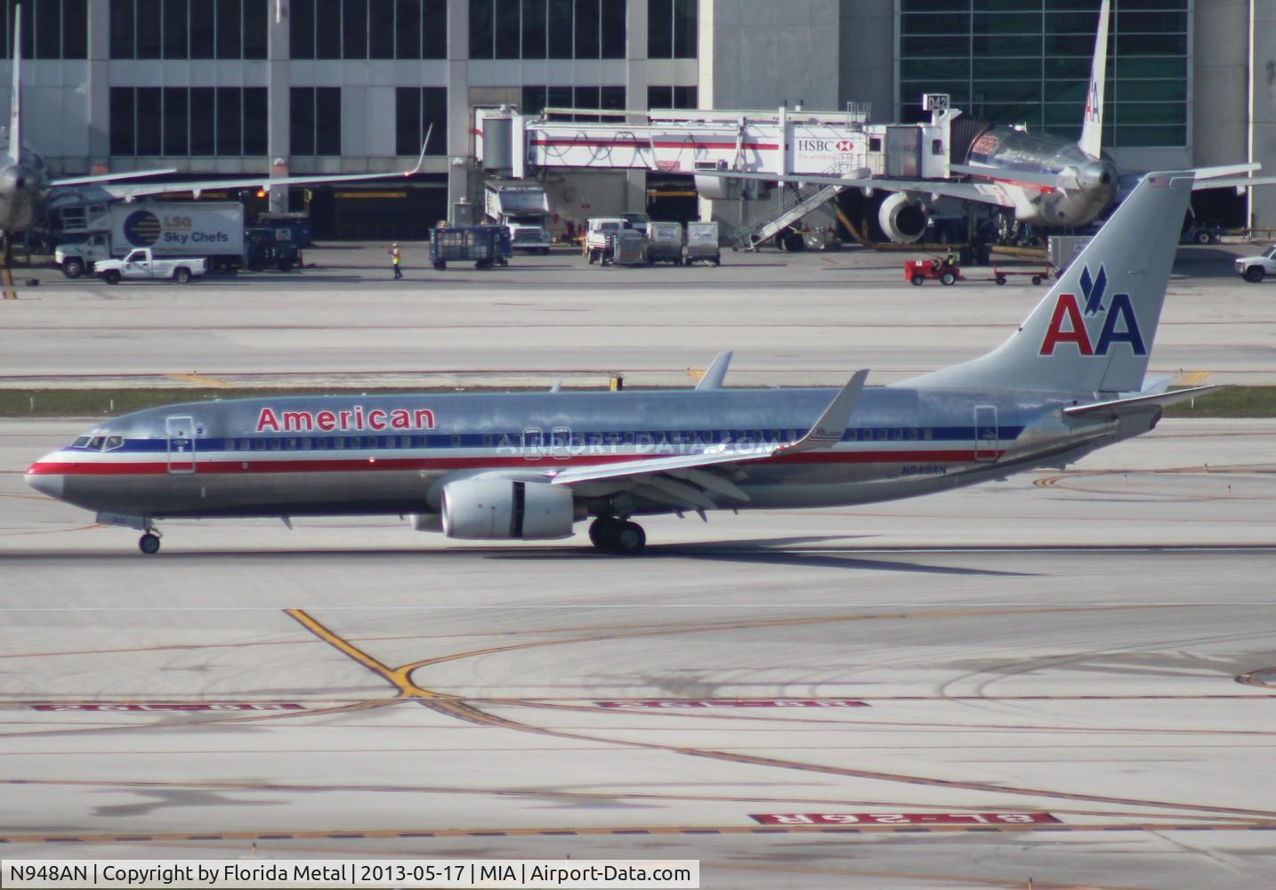 N948AN, 2000 Boeing 737-823 C/N 30086, American