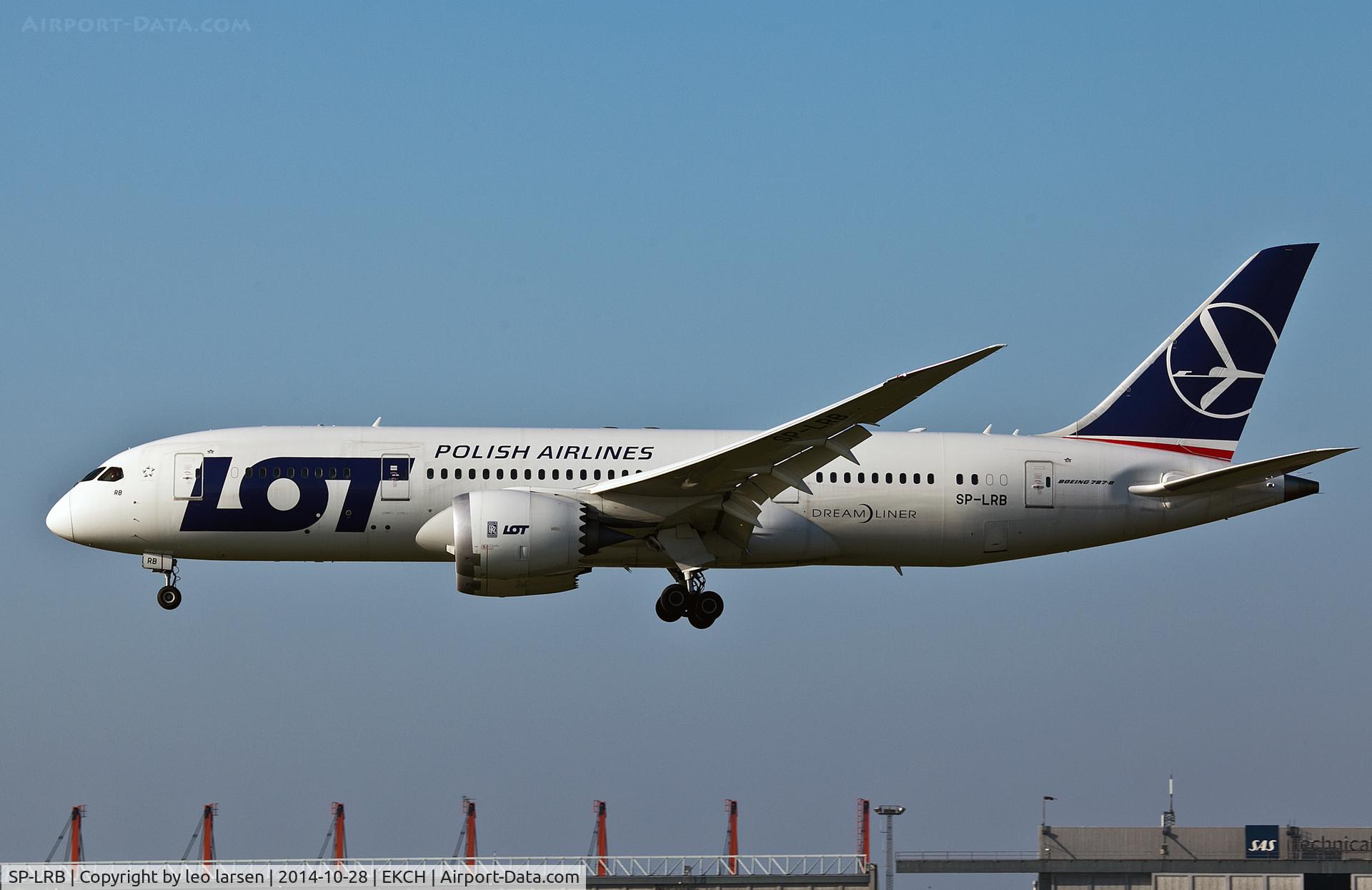 SP-LRB, 2012 Boeing 787-8 Dreamliner C/N 37894, Copenhagen 28.10.14