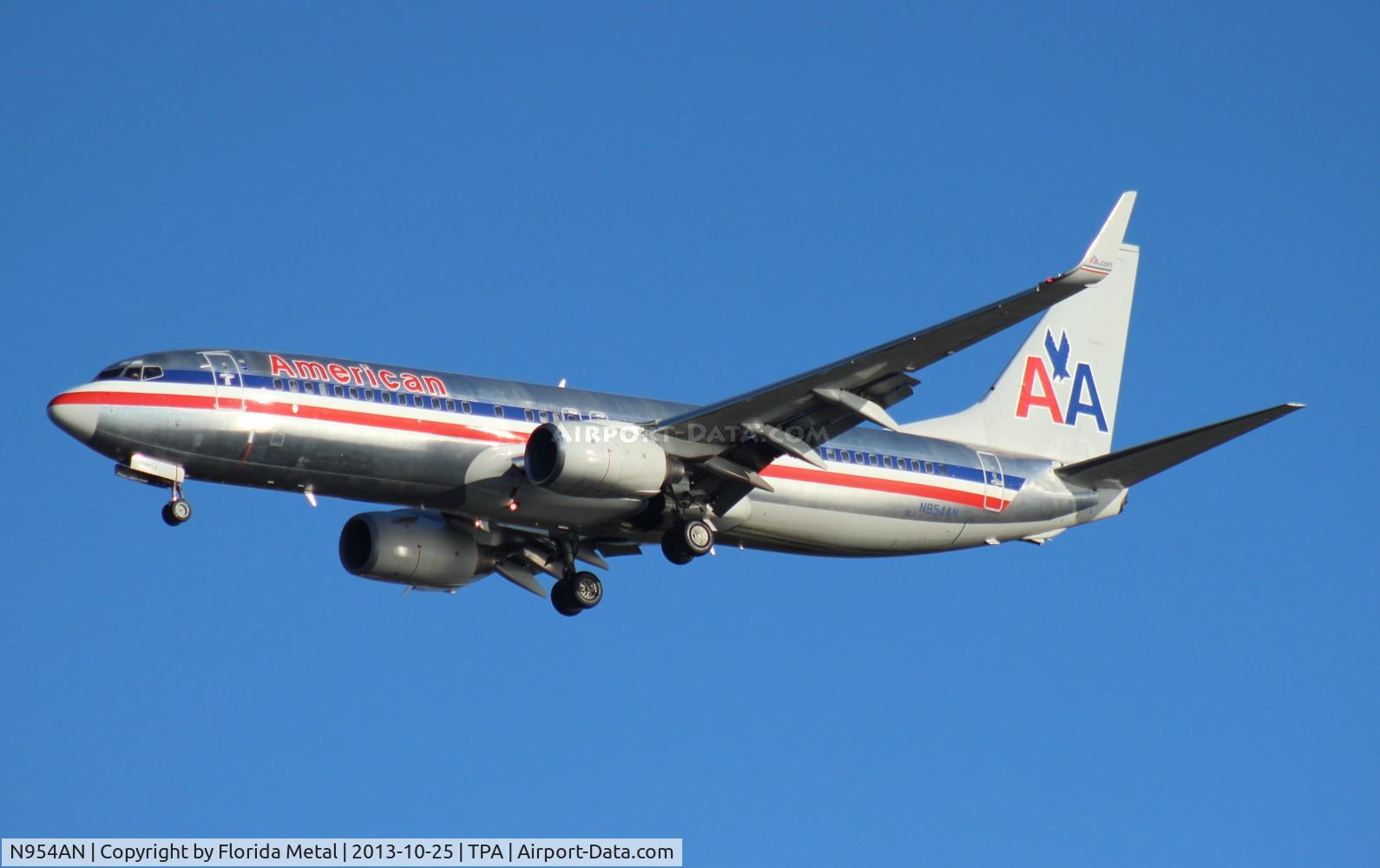 N954AN, 2001 Boeing 737-823 C/N 30089, American