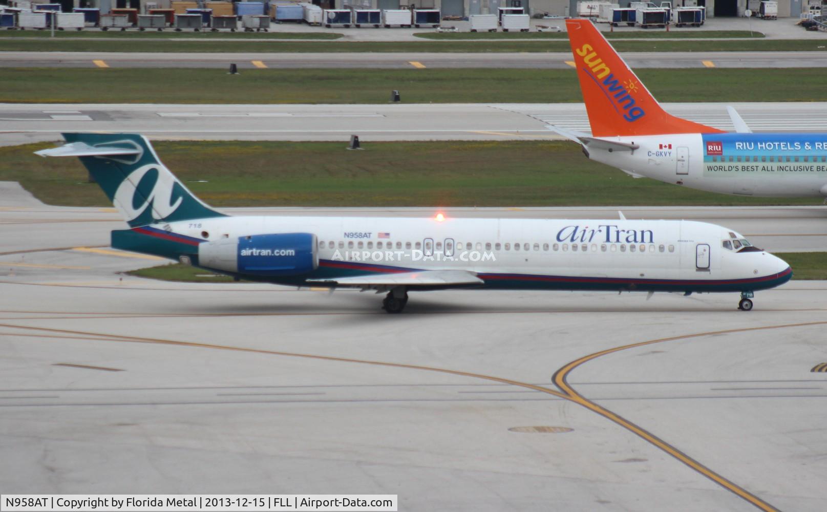 N958AT, 2001 Boeing 717-200 C/N 55020, Air Tran