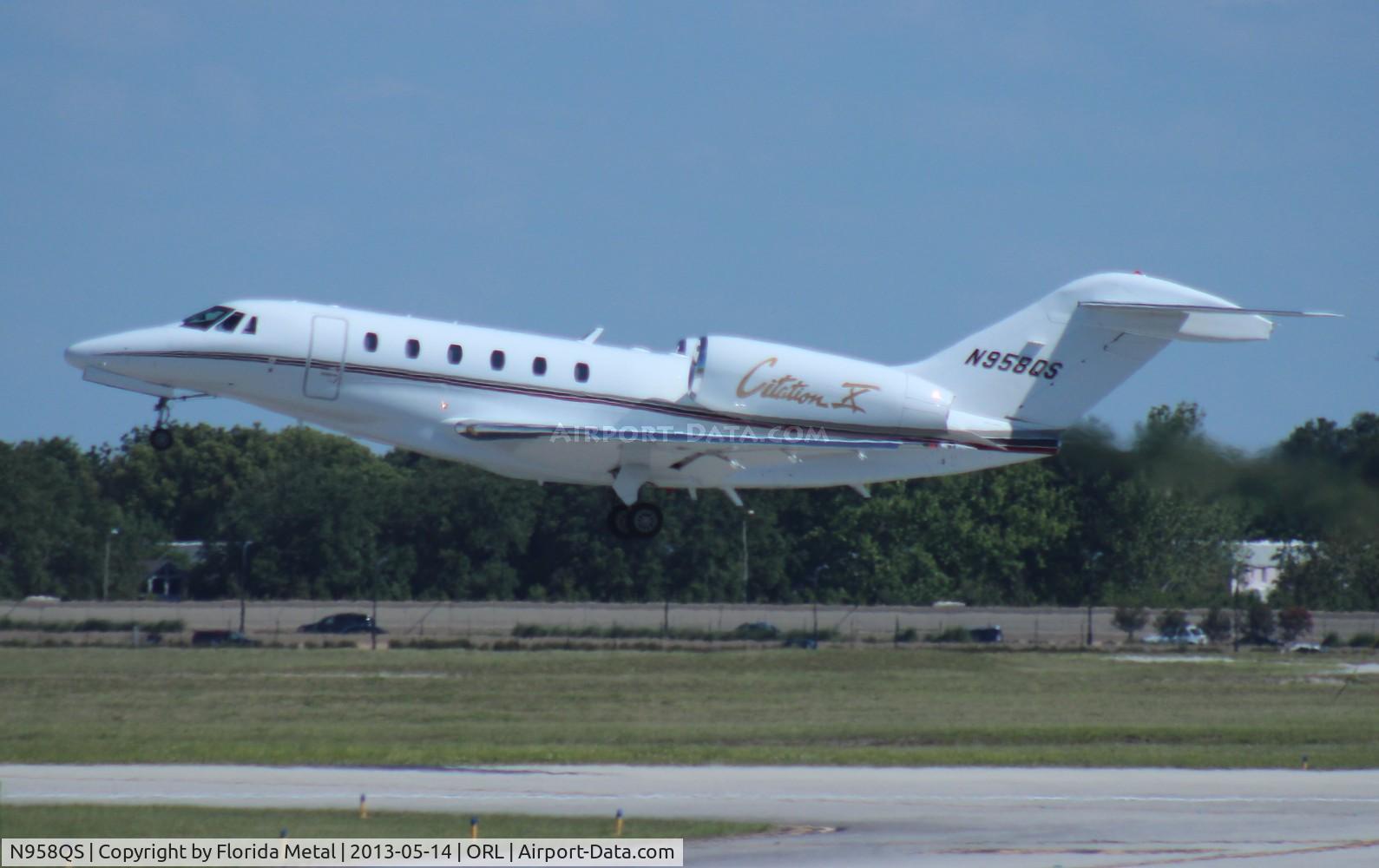 N958QS, 2001 Cessna 750 Citation X Citation X C/N 750-0158, Net Jets