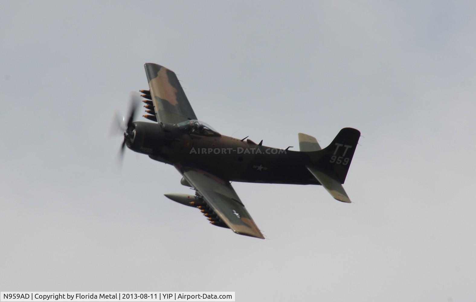 N959AD, Douglas A-1D Skyraider (AD-4NA) C/N 7759, AD-4NA Skyraider