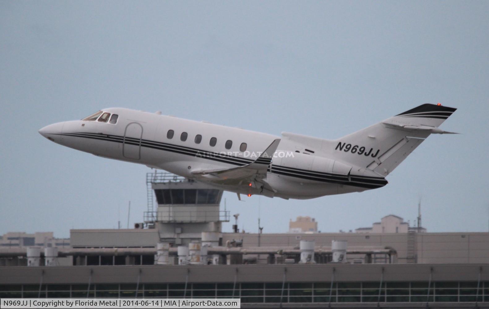 N969JJ, 1997 Raytheon Hawker 800XP C/N 258313, Hawker 800XP
