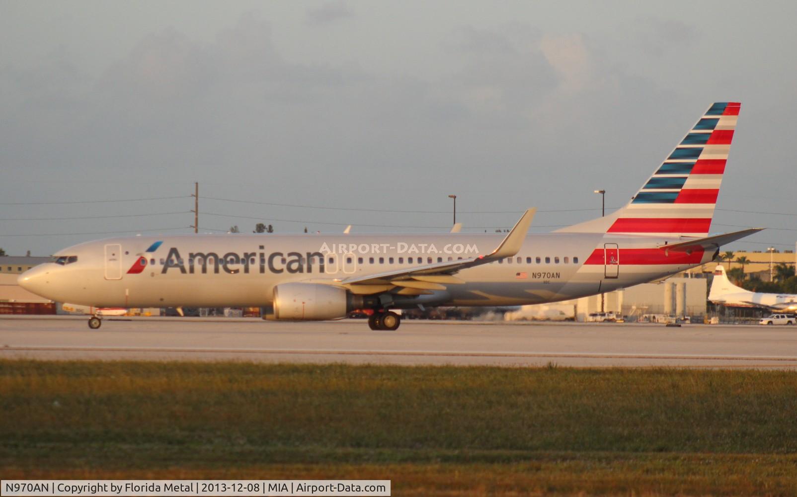 N970AN, 2001 Boeing 737-823 C/N 30096, American