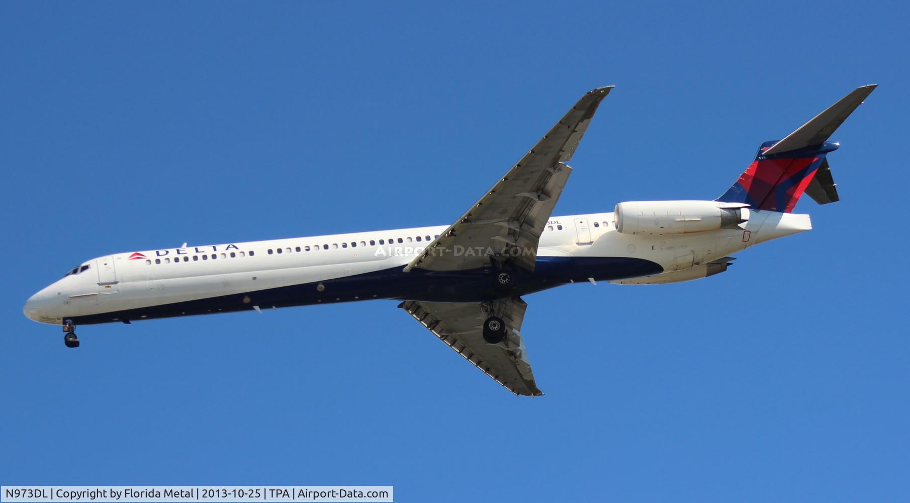 N973DL, 1991 McDonnell Douglas MD-88 C/N 53241, Delta