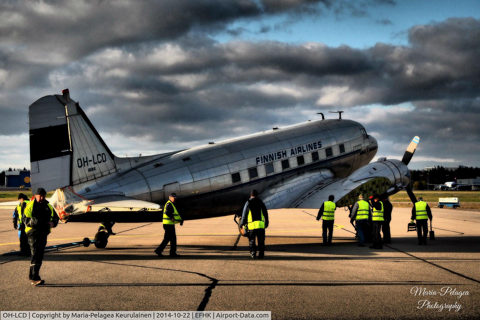 OH-LCD, 1943 Douglas C-47A-75-DL C/N 19309, It moved from Helsinki Airport to The Finnish Aviation Museum.
