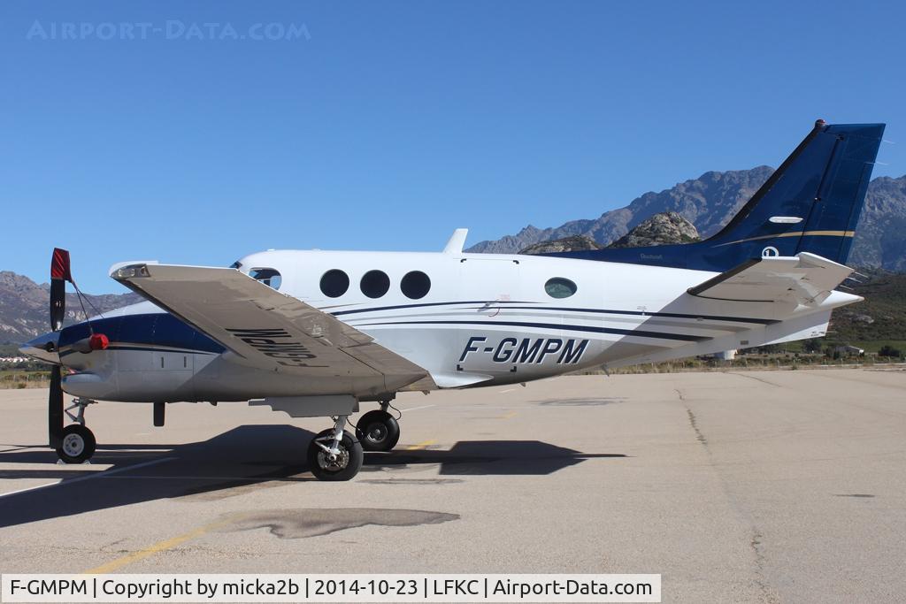 F-GMPM, Beech C90A King Air C/N LJ-1303, Parked