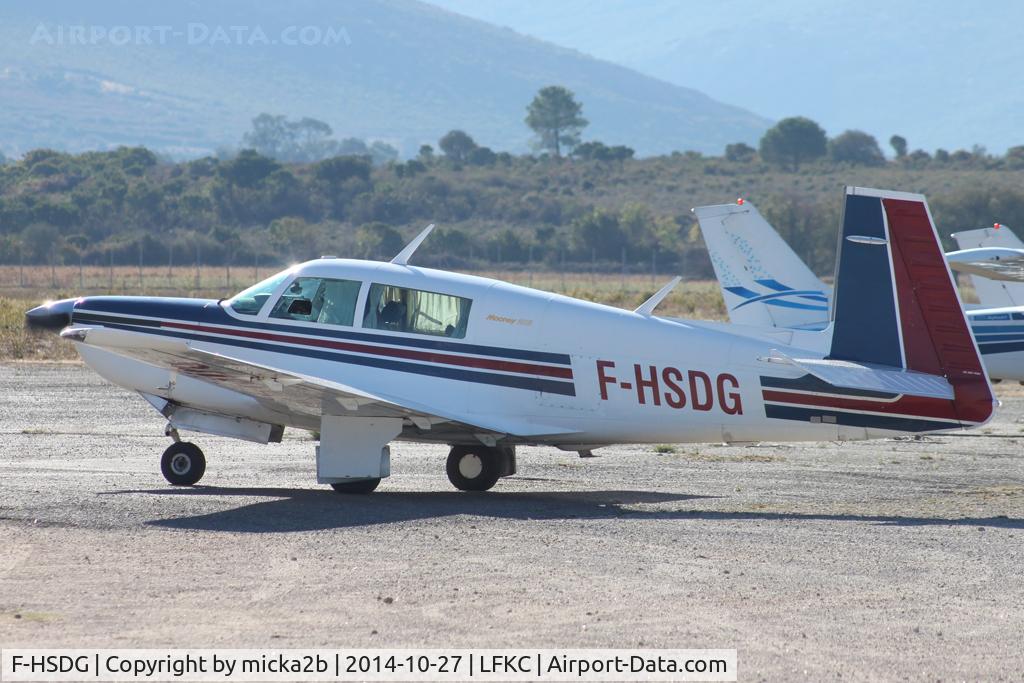 F-HSDG, Mooney M20K C/N 25-0817, Taxiing