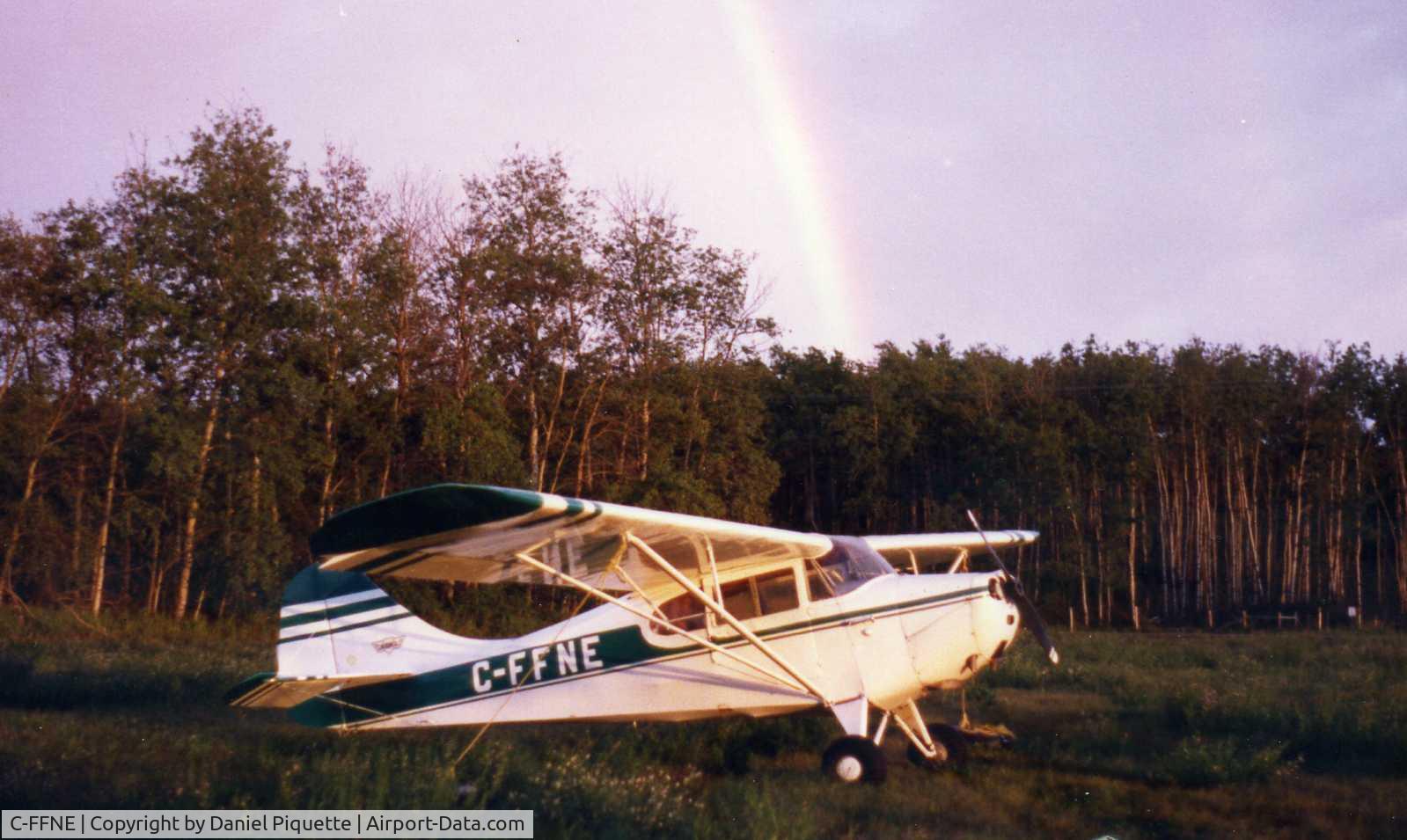 C-FFNE, 1948 Aeronca 11CC Super Chief C/N 11CC 168, photo taken early 90s