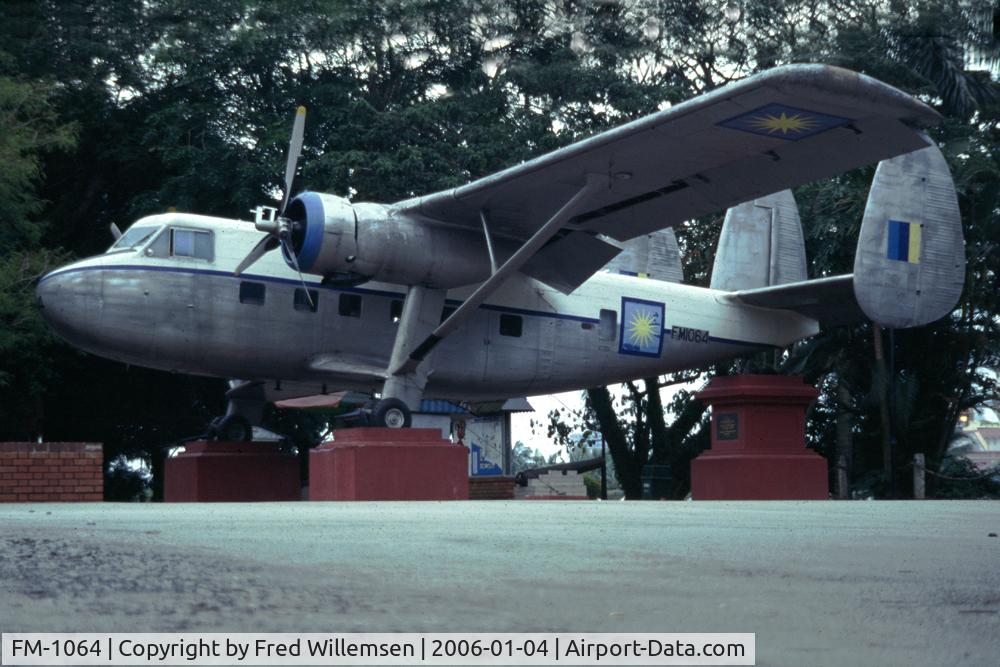 FM-1064, 1962 Scottish Aviation Twin Pioneer Series 3 C/N 583, Displayed in the town of Malacca, Malaysia