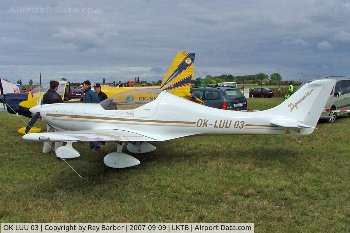 OK-LUU 03, 2006 Aerospool WT-9 Dynamic C/N DY144/2006, Aerospool WT-9 Dynamic [DY144/2006] Brno-Turany~OK 09/09/2007