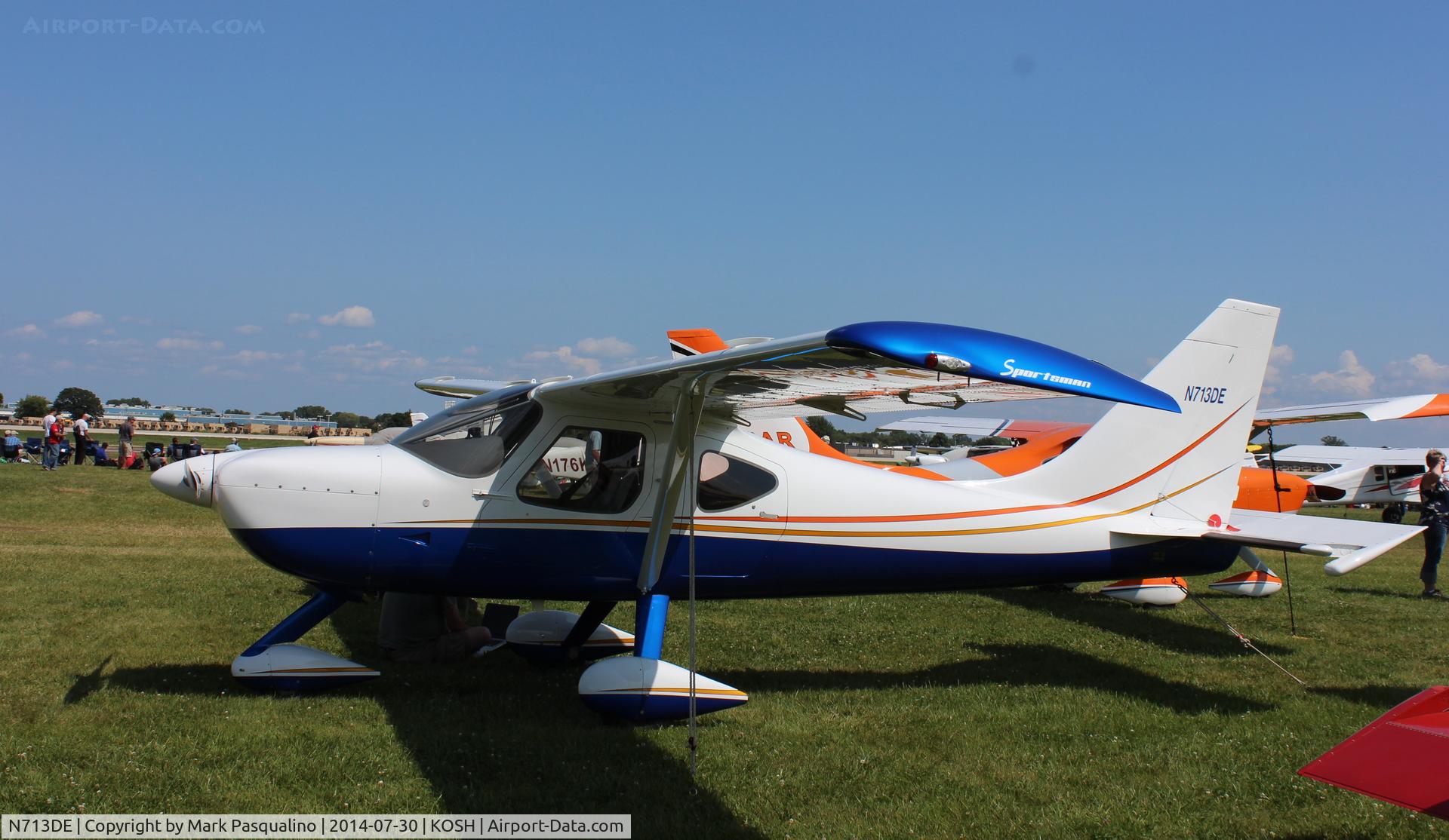 N713DE, 2006 Glasair GS-2 Sportsman C/N 7130, Glasair GS-2 Sportsman