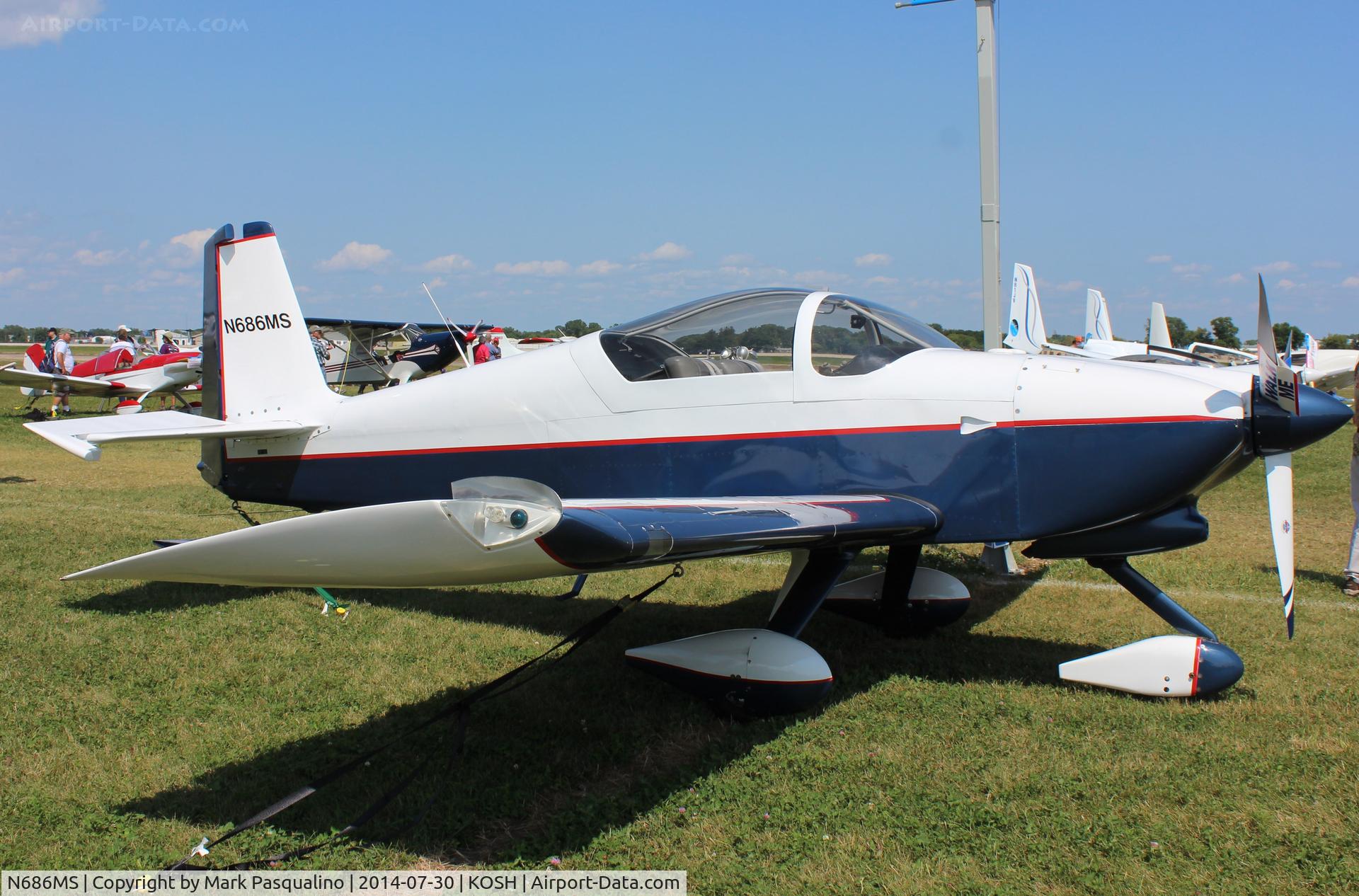 N686MS, 2001 Vans RV-6A C/N 25708, Vans RV-6A