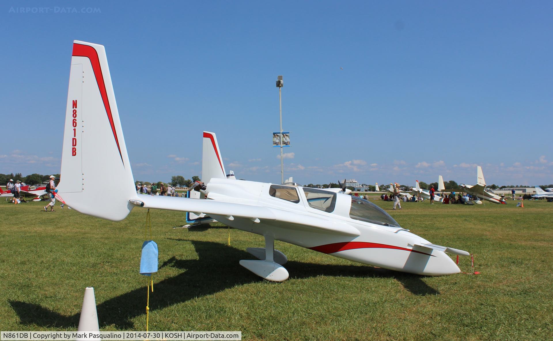 N861DB, Co-Z Cozy Mark III C/N 1 (N861DB), Cozy Mark III