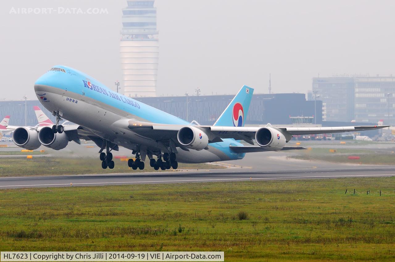 HL7623, 2013 Boeing 747-8B5F C/N 37655, Korean Air Cargo