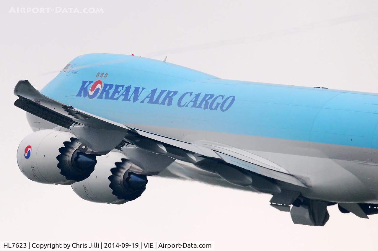 HL7623, 2013 Boeing 747-8B5F C/N 37655, Korean Air Cargo