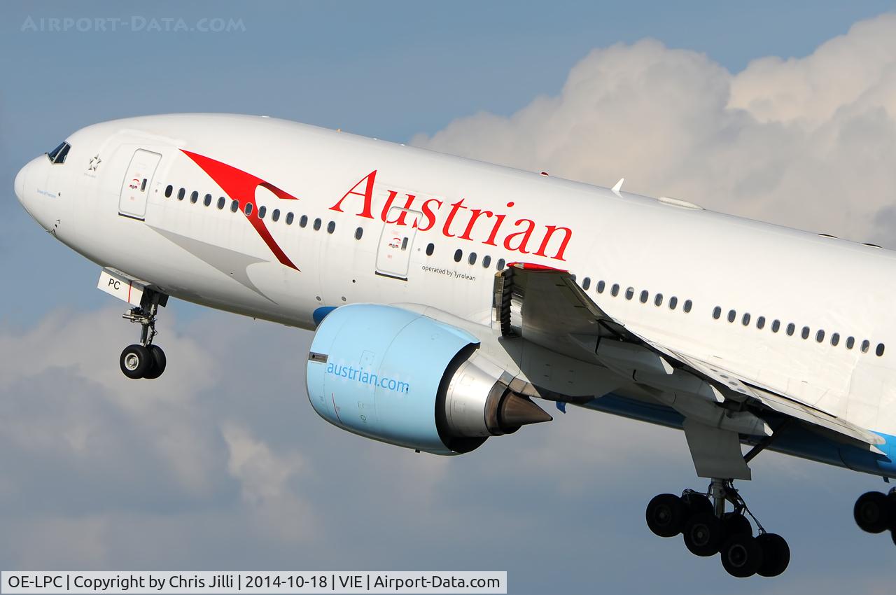 OE-LPC, 2002 Boeing 777-2Z9/ER C/N 29313, Austrian Airlines