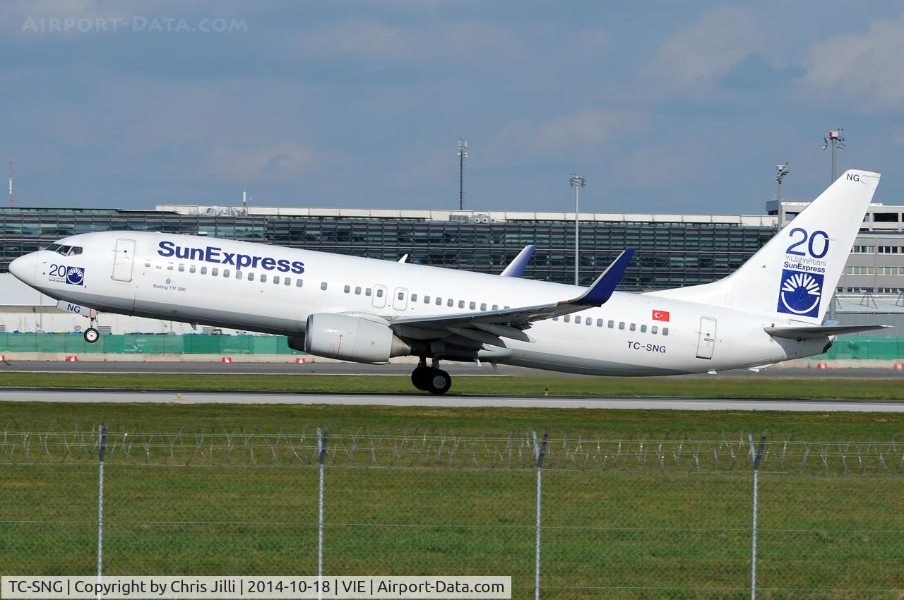 TC-SNG, 2008 Boeing 737-8HC C/N 36530, SunExpress