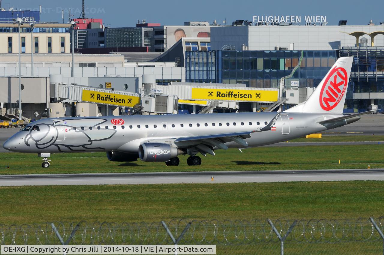 OE-IXG, 2011 Embraer 190LR (ERJ-190-100LR) C/N 19000435, NIKI