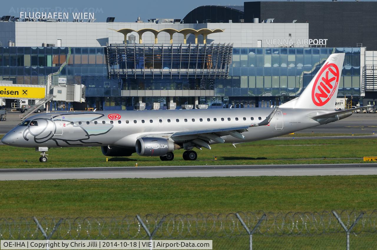 OE-IHA, 2009 Embraer 190LR (ERJ-190-100LR) C/N 19000285, NIKI