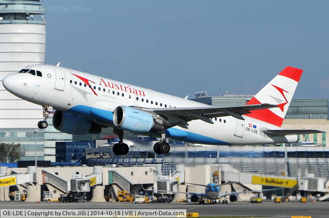 OE-LDE, 2005 Airbus A319-112 C/N 2494, Austrian Airlines
