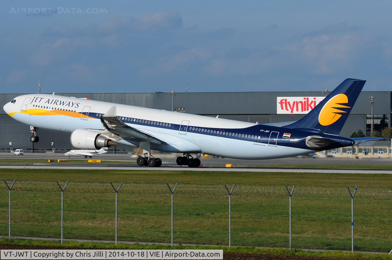 VT-JWT, 2012 Airbus A330-302 C/N 1370, Jet Airways