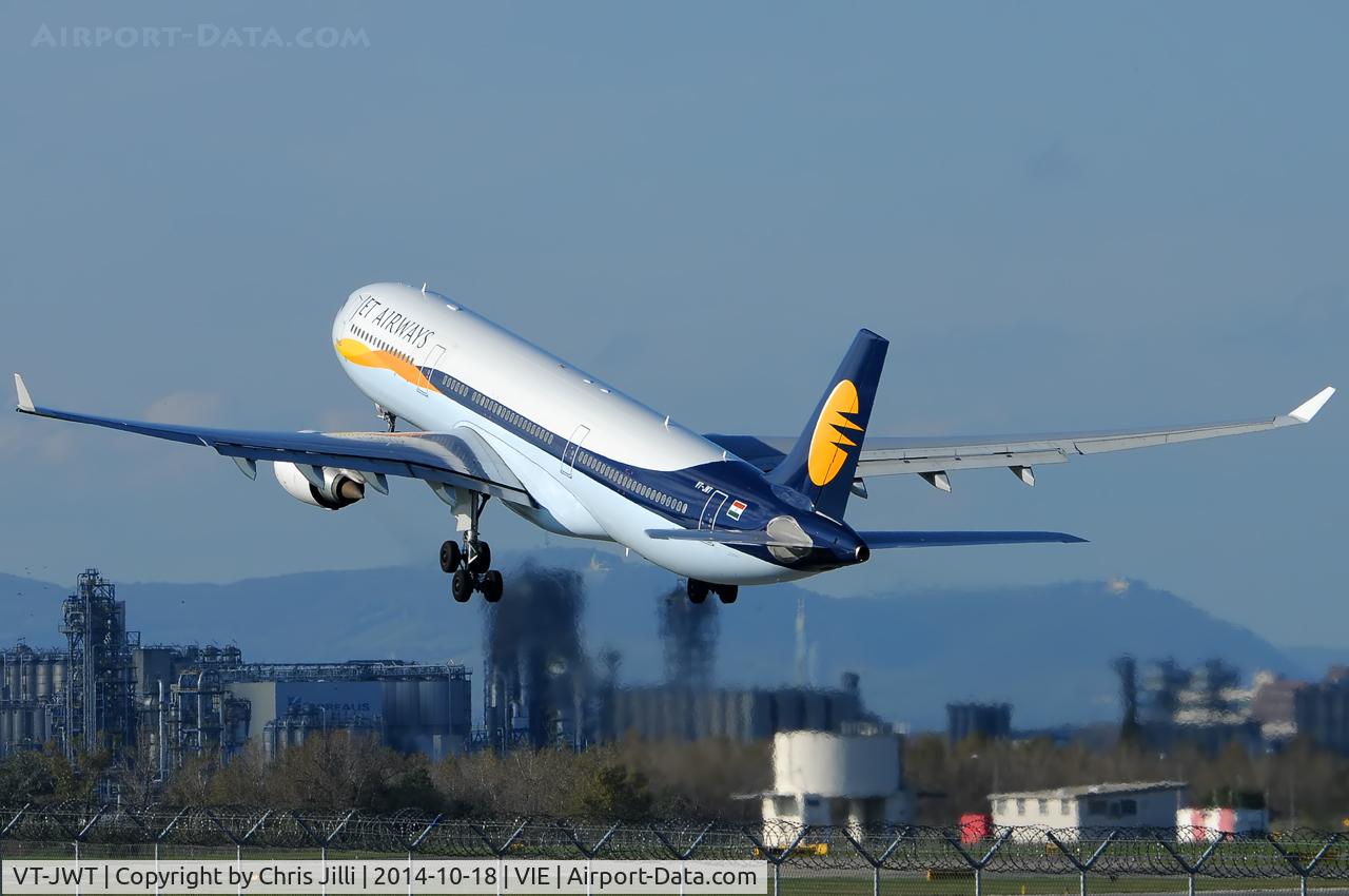 VT-JWT, 2012 Airbus A330-302 C/N 1370, Jet Airways