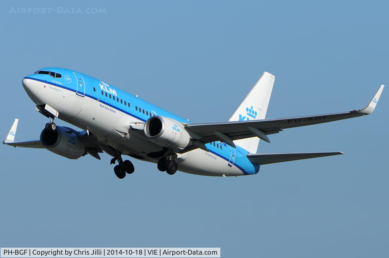 PH-BGF, 2008 Boeing 737-7K2 C/N 30365, KLM
