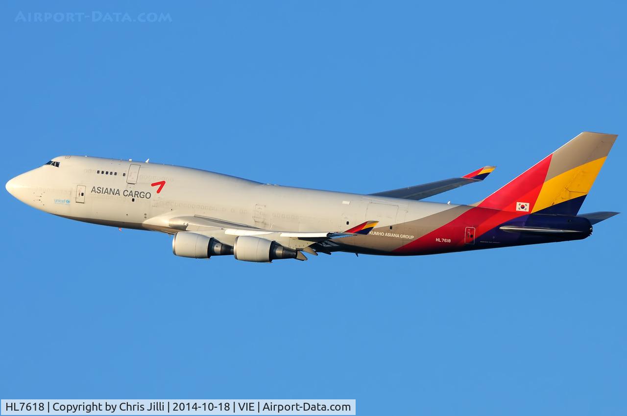 HL7618, 1992 Boeing 747-446 C/N 26343, Asiana Airlines Cargo