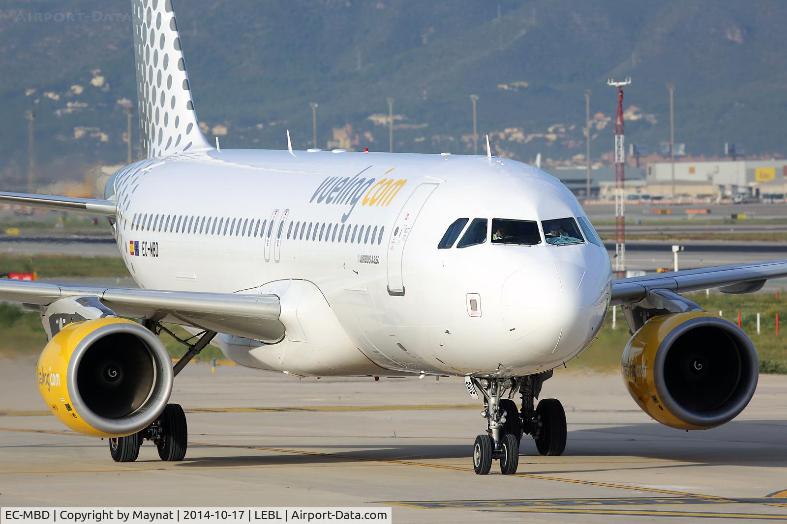 EC-MBD, 2008 Airbus A320-214 C/N 3444, Engine Test