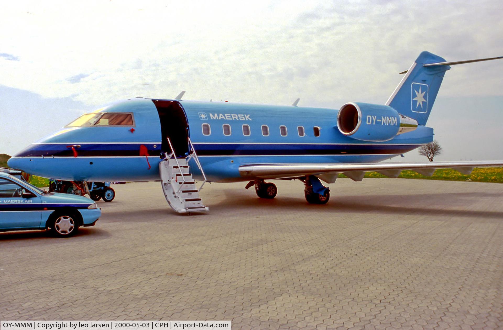 OY-MMM, 1999 Bombardier Challenger 604 (CL-600-2B16) C/N 5430, Copenhagen 3.5.00