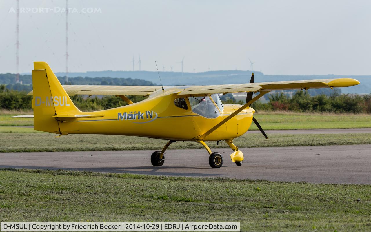D-MSUL, B & F Technik FK-9 Mark IV C/N Not found D-MSUL, parked at Saarlouis-Düren
