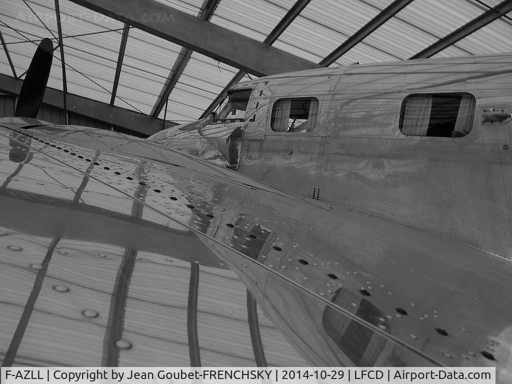 F-AZLL, 1941 Lockheed 12A Electra Junior C/N 1287, bt 8/11/99 Societe Le Gros Biplan Rouge, France (Bernard Chabbert) - used for the shooting of movie 