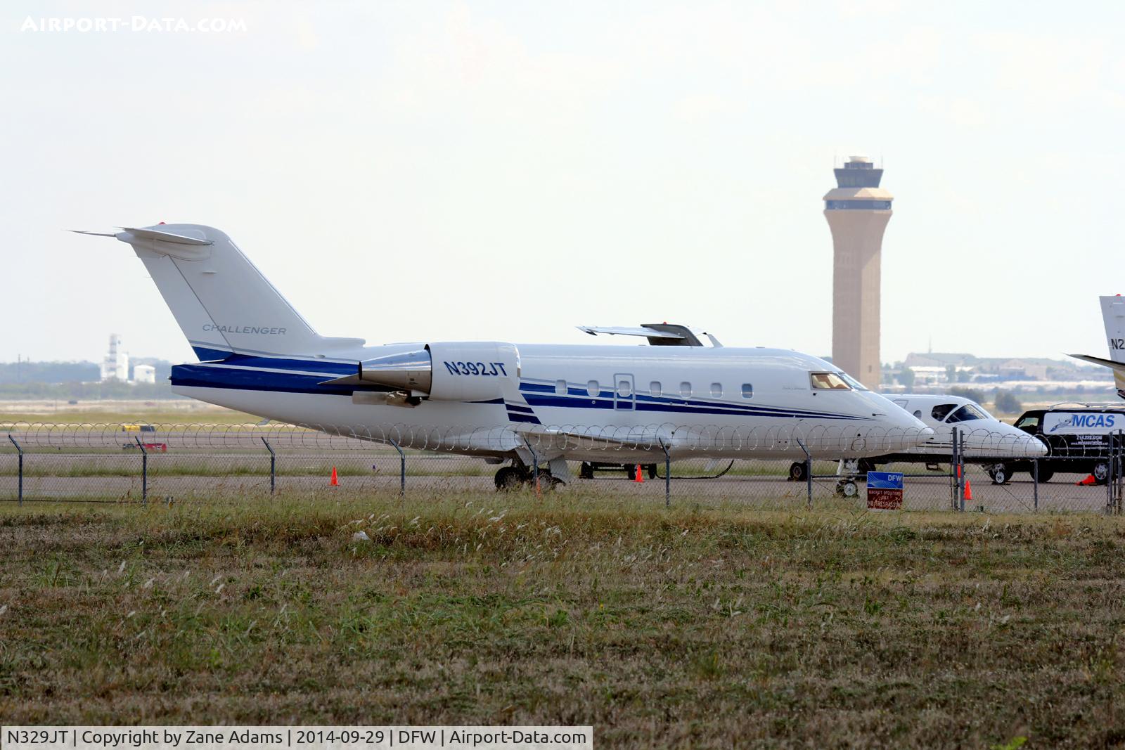 N329JT, 1984 Canadair Challenger 601 (CL-600-2A12) C/N 5020, In town for the first Qantas A380 flight