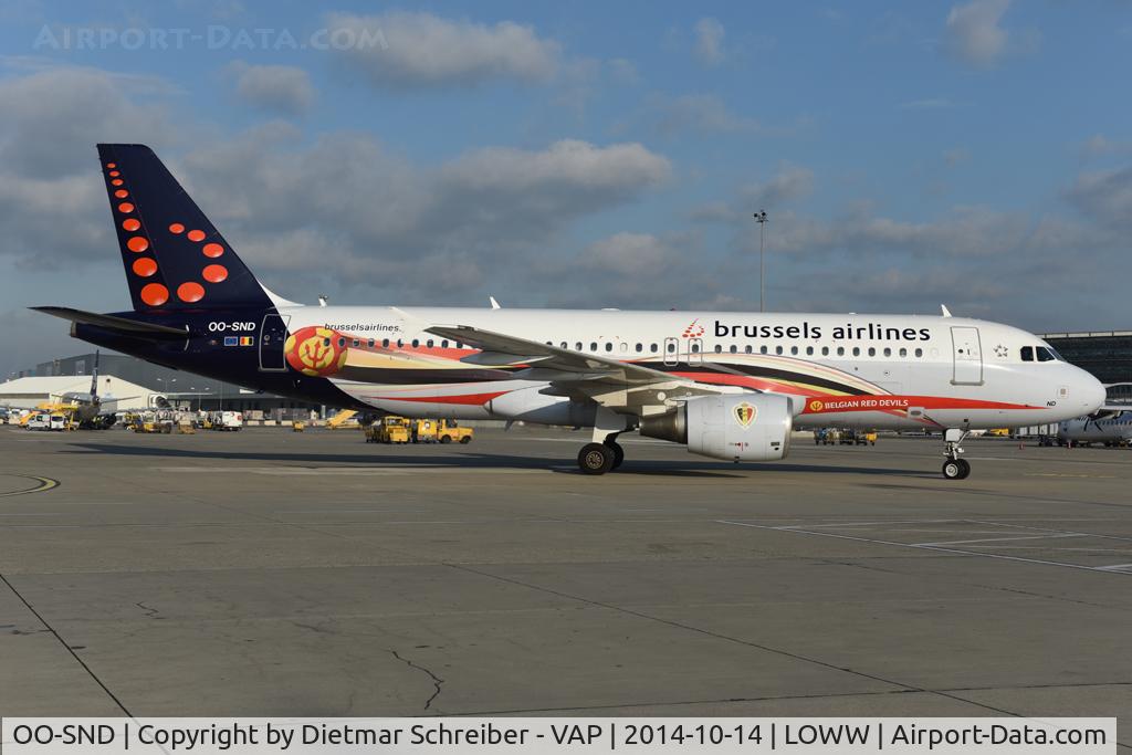 OO-SND, 2002 Airbus A320-214 C/N 1838, Brussels AIrlines Airbus 320