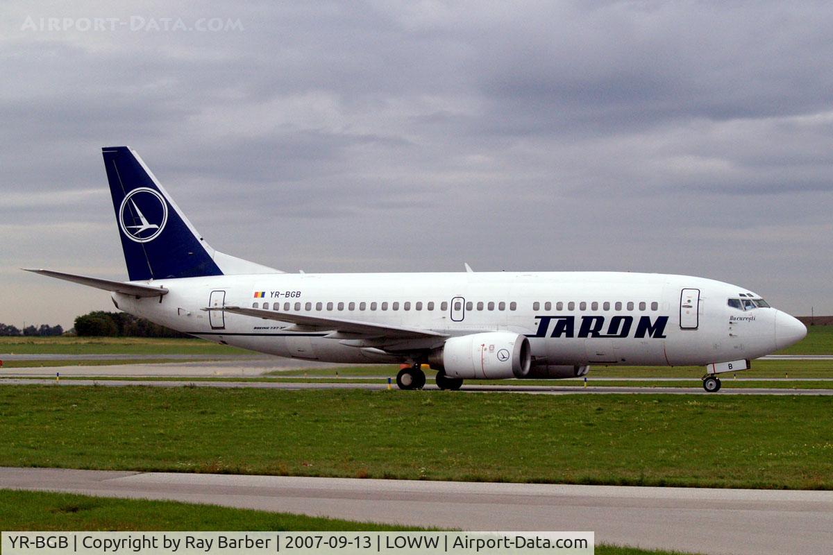 YR-BGB, 1993 Boeing 737-38J C/N 27180, Boeing 737-38J [27180] (TAROM) Vienna-Schwechat~OE 13/09/2007